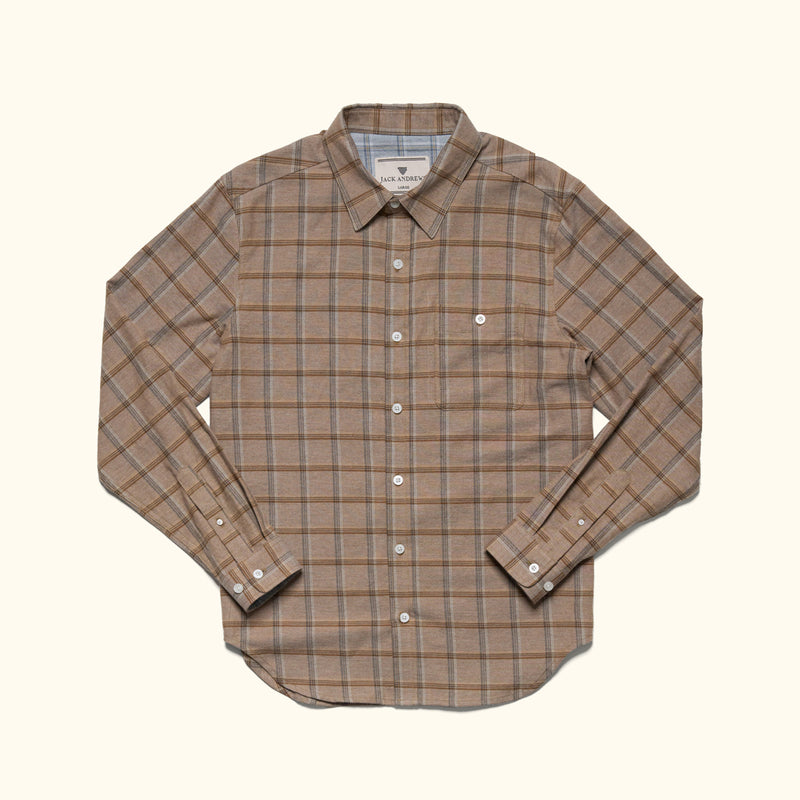 Windsor Cotton Shirt | Timber Pane