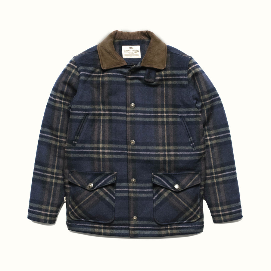 Men's Wool Plaid Coat | Ellis Jacket