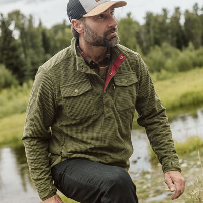 Yosemite Pullover Fleece - Moss