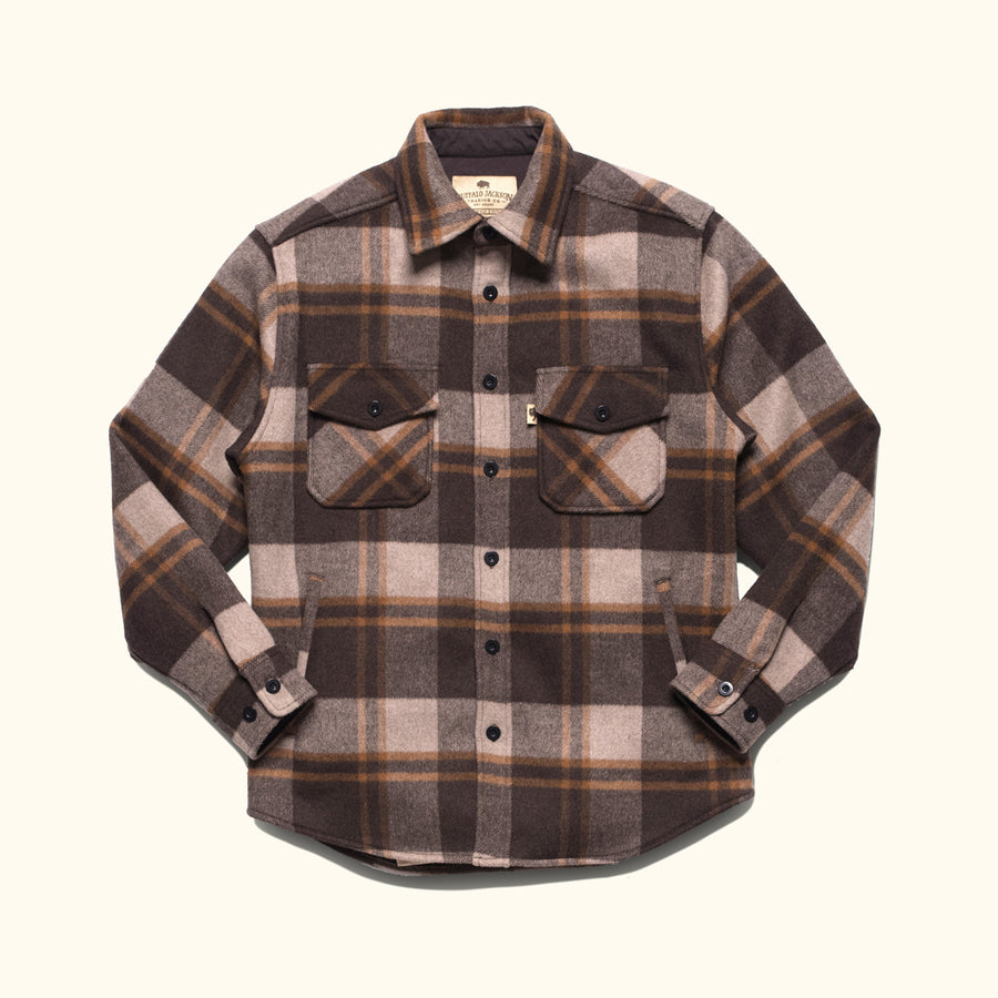 Wool Shirt Jac - Timber Valley Plaid