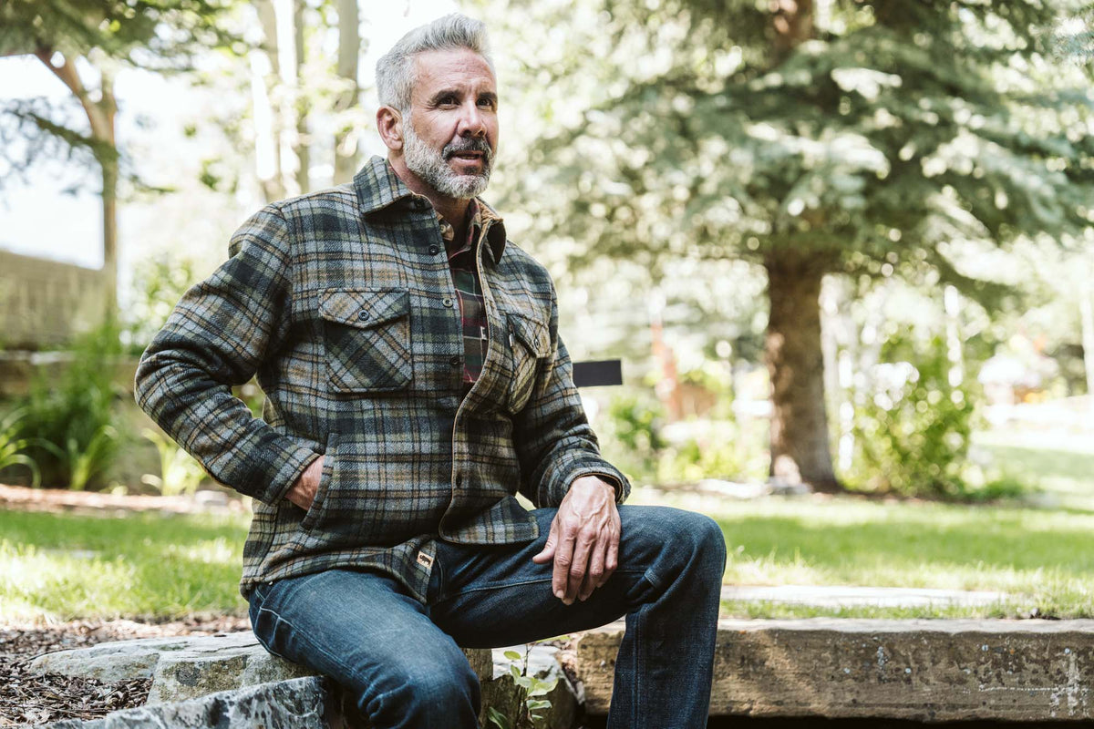 Yukon Wool Shirt Jac | Timber Moss Plaid - Buffalo Jackson Trading Co.