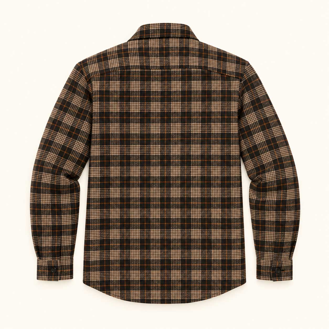 Aberdeen Wool Twill Shirt Jac | Brown Briar