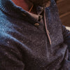 Detail | Sweater with Navy Fleck