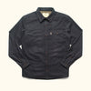 Gunnison Wool-Blend Solid Flannel Shirt | Dark Heather Charcoal