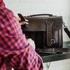 Denver Leather Briefcase | Dark Briar