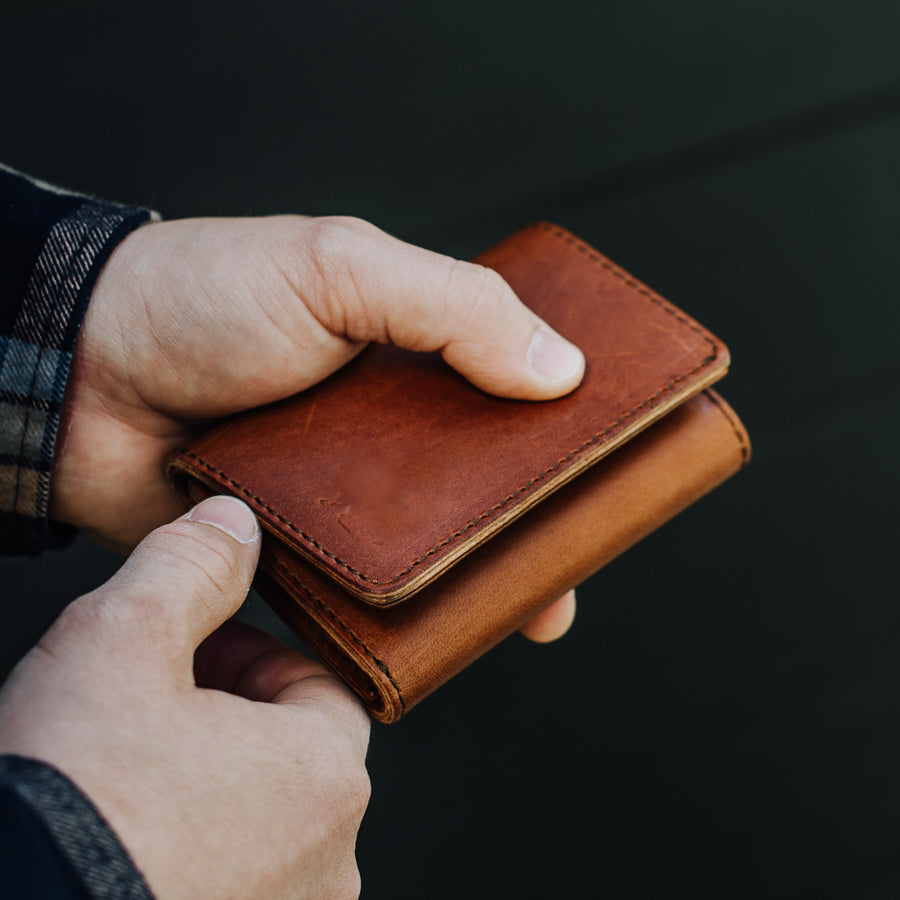 Brwon Wallet Brown Leather Wallets (Genuine Leather) | Buffalo Jackson