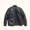 Glenwood Leather Driving Jacket | Vintage Black