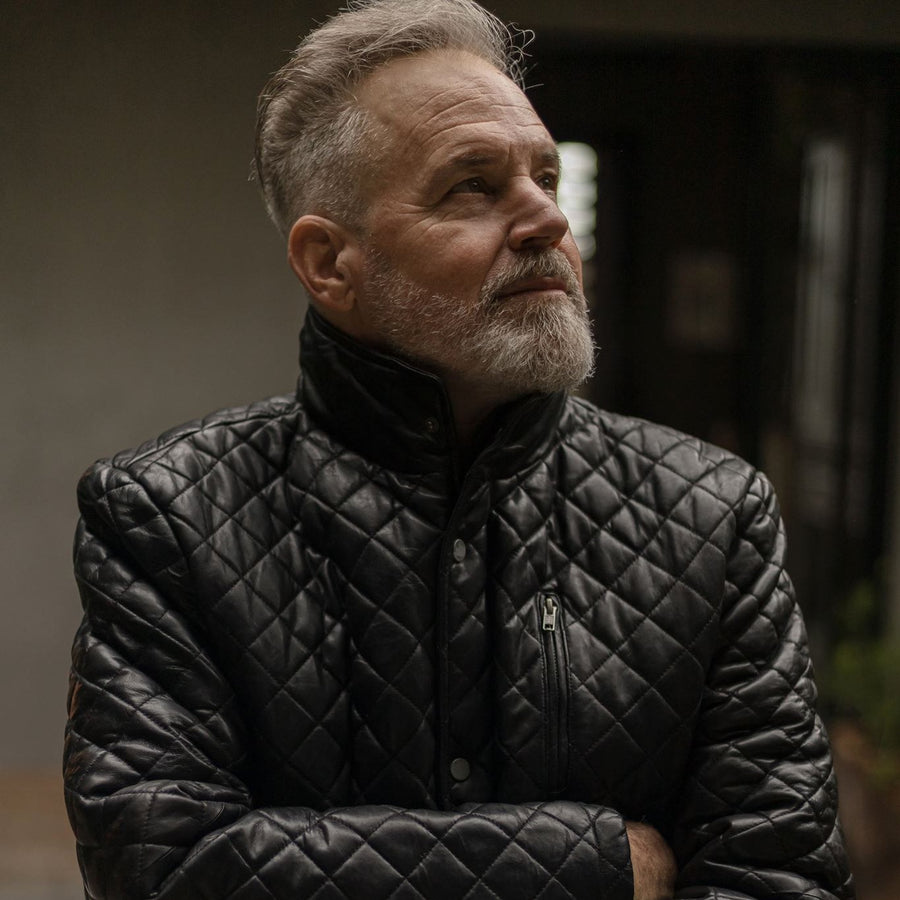 Highlands Quilted Leather Jacket