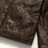 Sherpa Leather Cowboy Pocket Detail