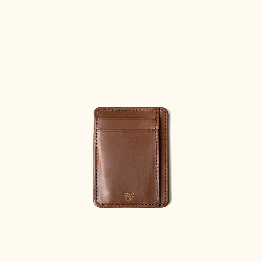 Men's Modern Leather Slim ID Wallet | Elderwood front