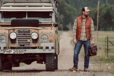 Land Rover Adventure Travels with Roosevelt Messenger Bag