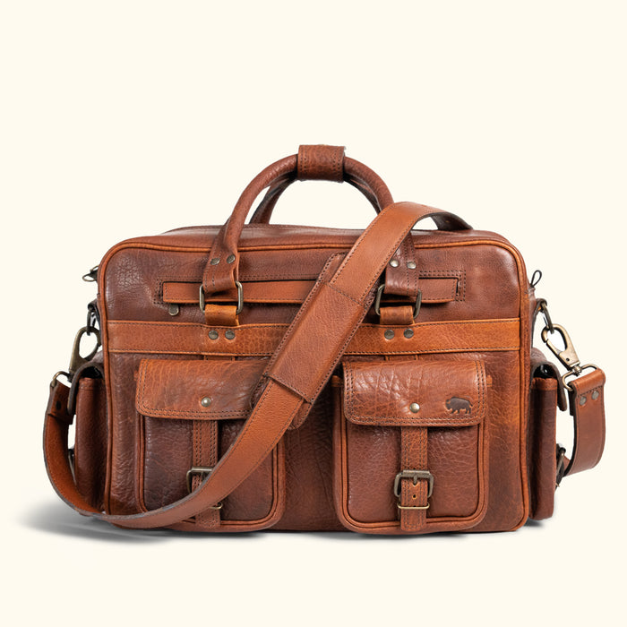 Rugged Leather Bags for Men (Roosevelt Collection) Buffalo Jackson