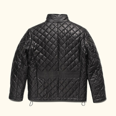 Limited Edition Highlands Quilted Leather Jacket | Black