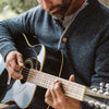 Guitar | Navy Sweater Wool