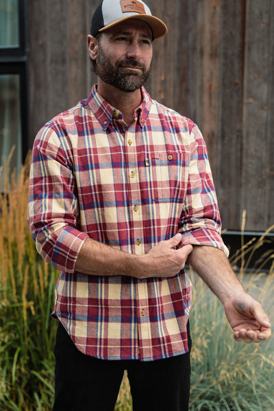 Fairbanks Flannel Shirt | Wheat Fire