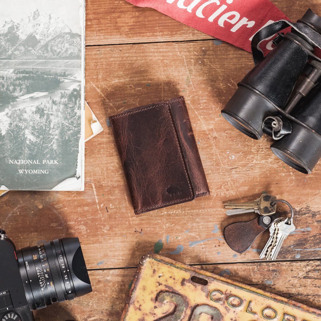 Trifold Wallet - Maps and Outdoor
