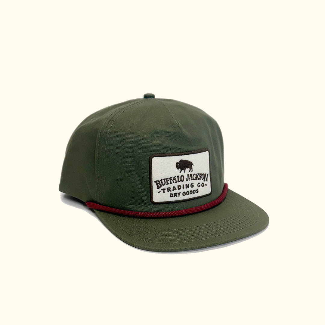 The Wilder Paracord Cap | Olive