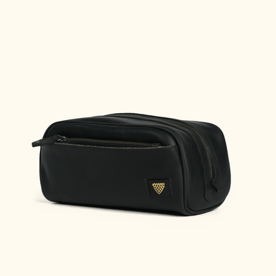 Limited Edition Jefferson Leather Dopp Kit | Black