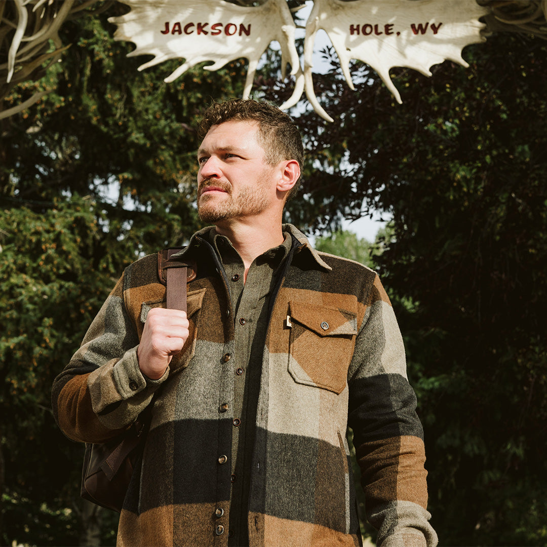 Walker Leather Backpack Bag in Brown