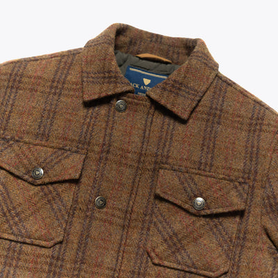 Aberdeen Wool Jacket - Fir Heather