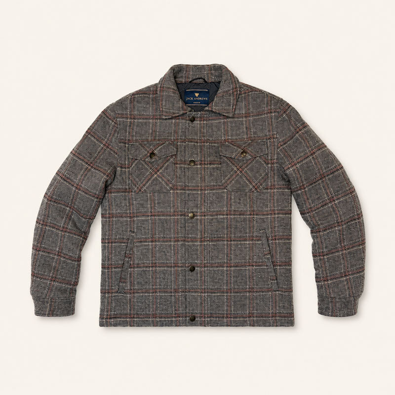 Aberdeen Wool Jacket | Grey Briar