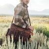 Wool Shirt Jac in Plaid with Buffalo Pilot Briefcase