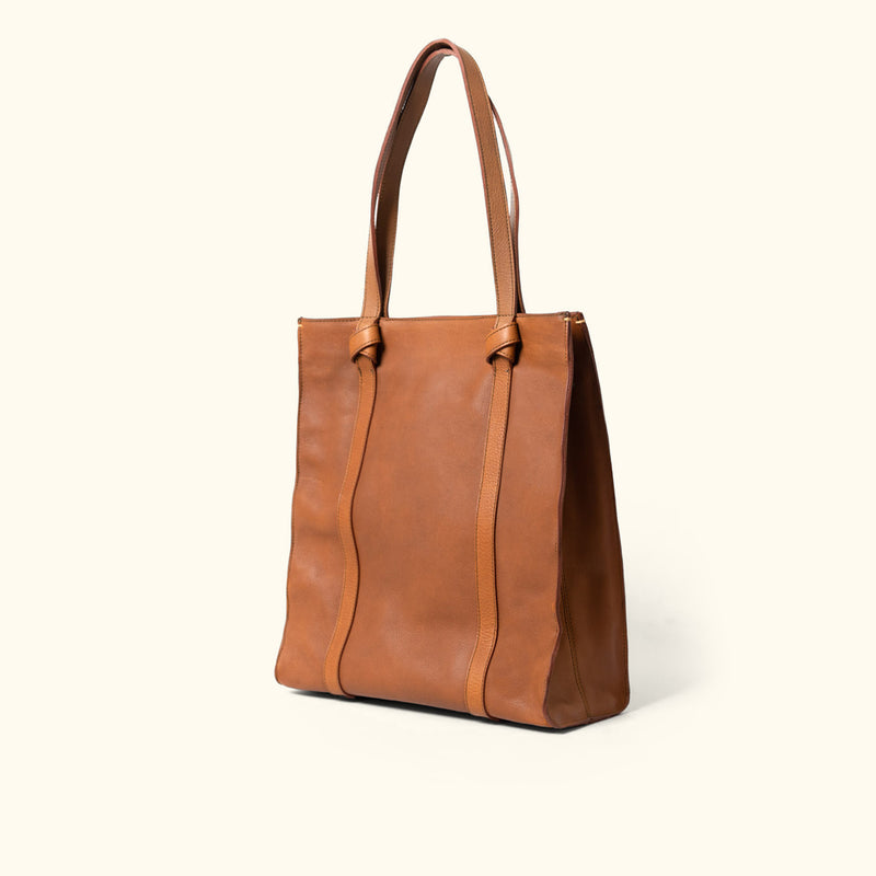 Brown Leather Tote Bag - Chelsea Collection | Buffalo Jackson