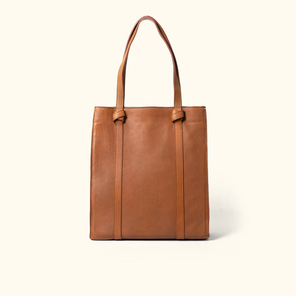 Brown Leather Tote Bag - Chelsea Collection | Buffalo Jackson