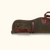 Dakota Rifle Case | Waxed Canvas Green w/ Dark Briar Leather