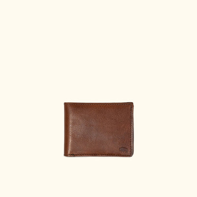 Dakota Leather Bifold Wallet | Chestnut Brown