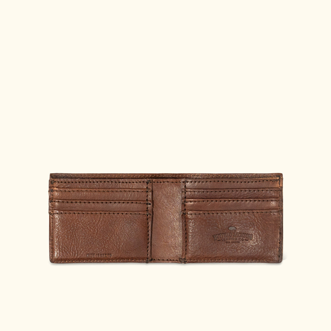 Buffalo Leather in Chestnut Brown — Masada Leather