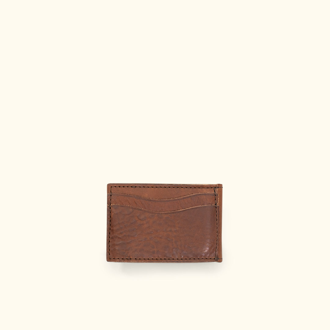 Men's Leather Money Clip Wallet