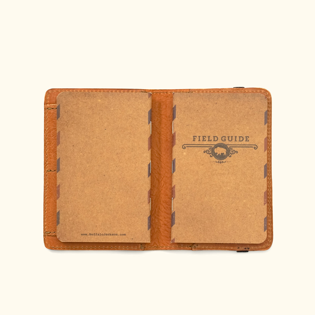 Leather Passport Field Notes Holder