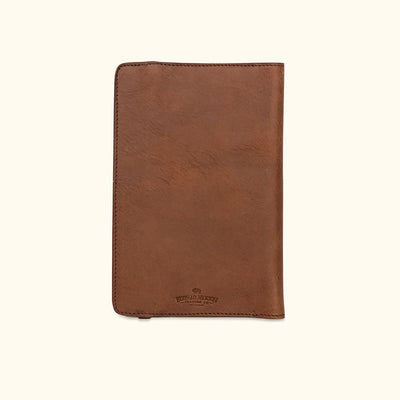 Dakota Leather Journal Cover & iPad Mini Case | Chestnut Brown