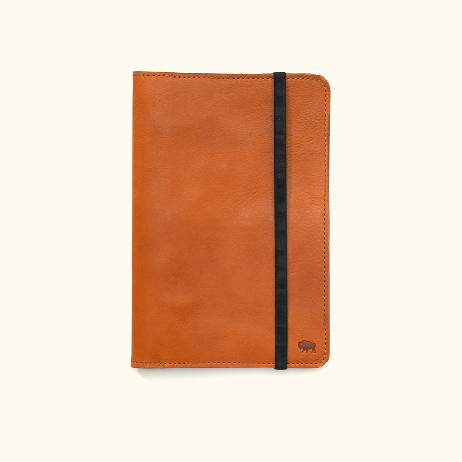 Dakota Leather Journal Cover & iPad Mini Case | Saddle Tan