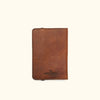 Dakota Leather Passport Wallet & Field Notes Cover | Chestnut Brown