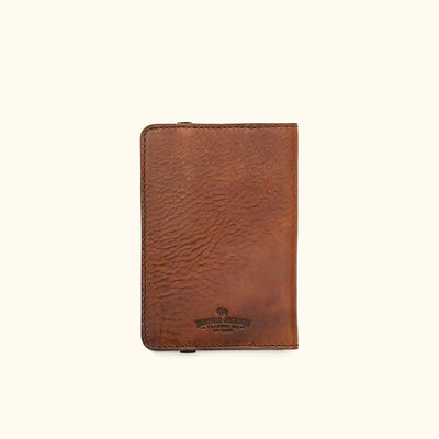 Buffalo Leather Passport Holder From Paper High