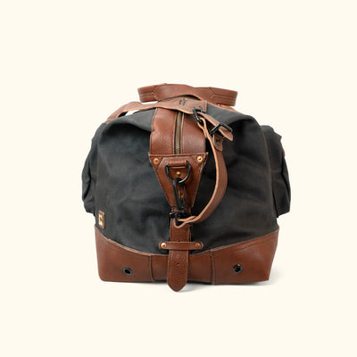 perfect leather bag for weekend travel
