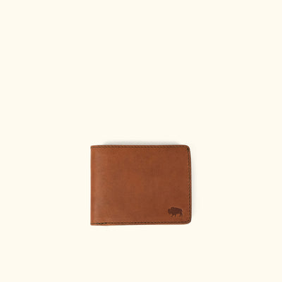 Denver Leather Billfold Wallet | Autumn Brown