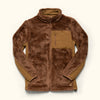 Men's Vintage Fleece Jacket Grizzly Brown