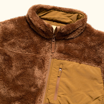 Soft Grizzly Brown Kodiak Jacket