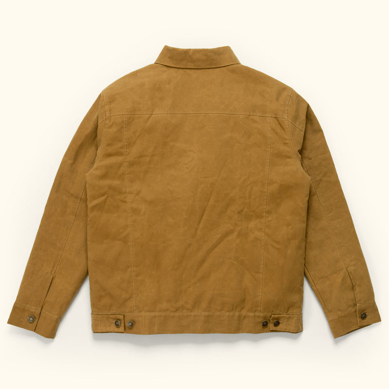 The Laramie Waxed Canvas Trucker Jacket Buffalo Jackson