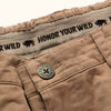 Lobo Shorts Interior Details - Honor Your Wild Elastic Waistband