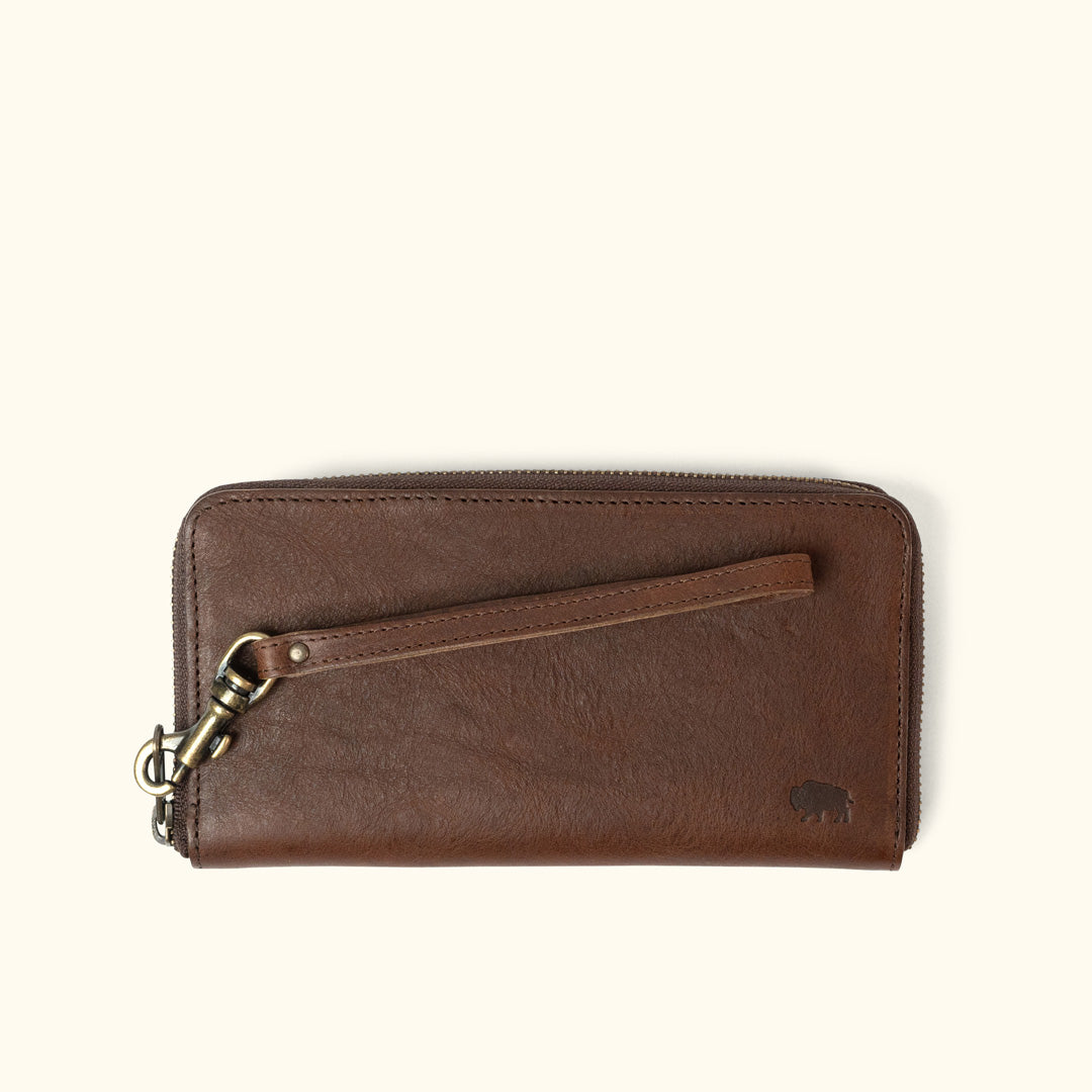『Hollywood Wallet BROWN』 Justin Brown Meshtro Leather Bifold Wallet 2610491385 - Stockyard