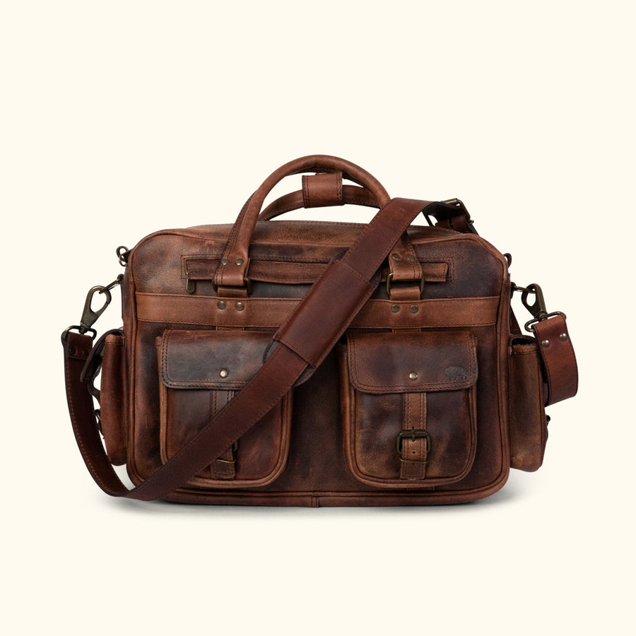 Wood & Oak All Day Leather Bag for Sale in Queens, NY - OfferUp