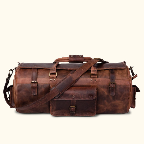 Leather Duffle Bag Roosevelt Collection Buffalo Jackson