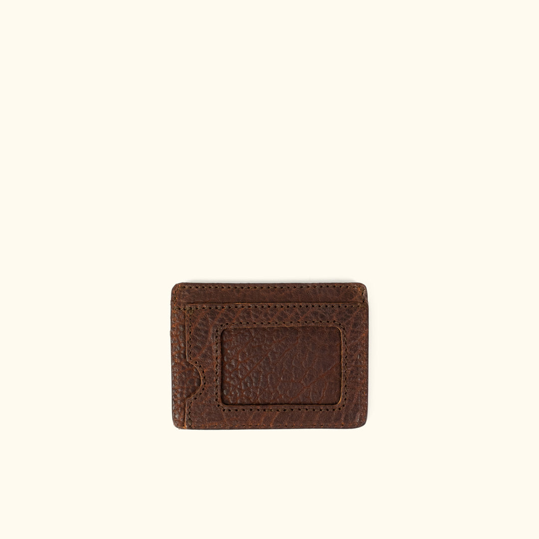 Men's Buffalo Leather Front Pocket Wallet | Orvis