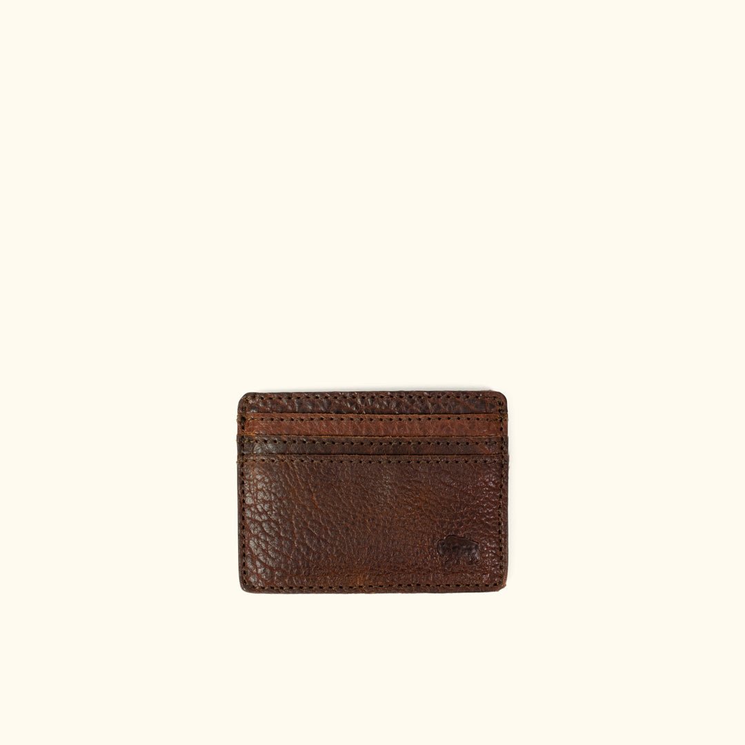 Leather Card Holder Wallet - Credit Card Wallet | Buffalo Jackson