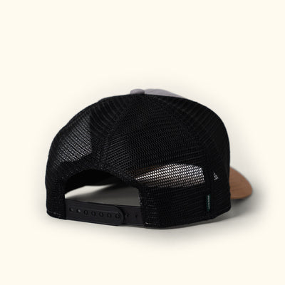 Trucker hat with mesh back