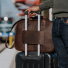 Men's Best Leather Travel Pilot Bag | Vintage Oak hover